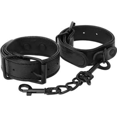 Texturierte Handschellen – Darkness