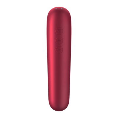 Dual Love Air Pulse Vibrator Rot | Satisfyer