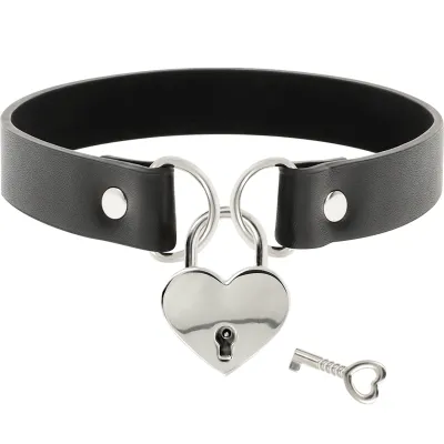 Vegane Lederhalskette Mit Herz – Coquette Chic Desire