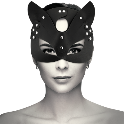 Vegane Ledermaske Mit Katzenohren | Coquette Chic Desire