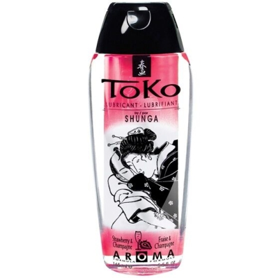 Toko Erdbeer- Und Champagner Gleitgel | Shunga