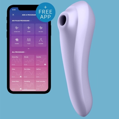 Dual Pleasure Air Pulse Malva | Satisfyer