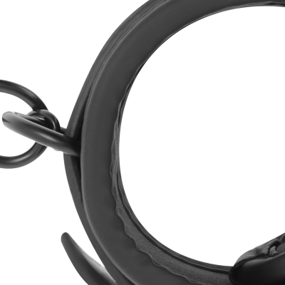Handschellen Aus Veganem Leder Mit Noprenfutter | Fetish Submissive
