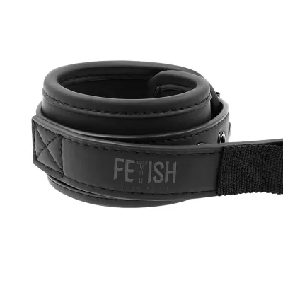 Handcuffs with nylon lining and handle – Fetish Submissive