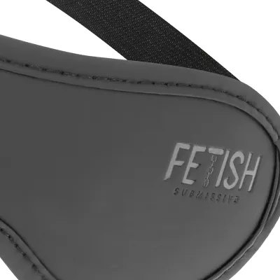Vegan leather mask – Fetish submissive