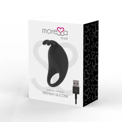 Brad Premium Silicone Rechargeable Black – Moressa