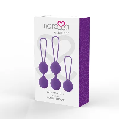 Osian Set Premium Silikon Purple – Moressa