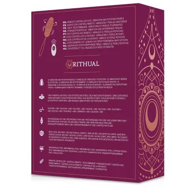 Sita Egg Perlendrehung + Vibration Mit Fernbedienung – Rithual