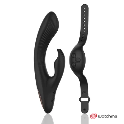 Rabbitvibrator Watchme Kompatibel Schwarz | Anne's Desire