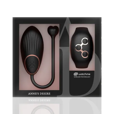 Egg Watchme Schwarz / Gold – Anne's Desire
