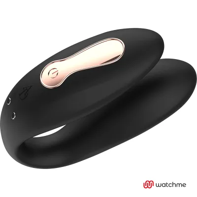 Watchme Dual Pleasure Vibrator Black / Gold – Anne's Desire