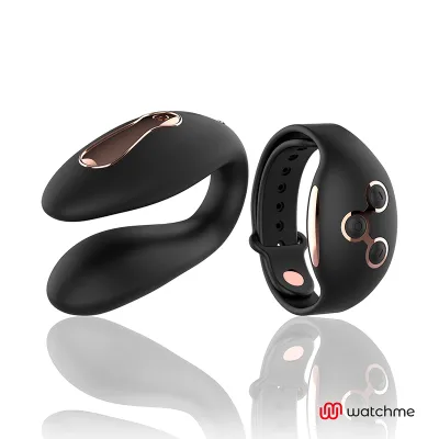 Watchme Dual Pleasure Vibrator Black / Gold – Anne's Desire