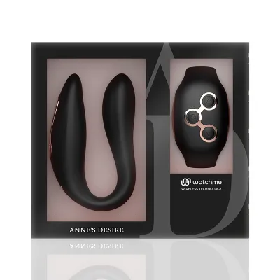 Watchme Dual Pleasure Vibrator Black / Gold – Anne's Desire