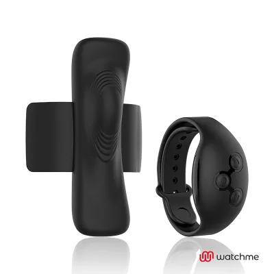 Panty Pleasure Black Watchme Kompatibel | Anne's Desire