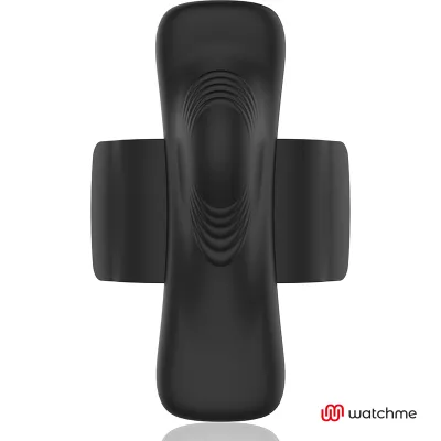 Panty Pleasure Black Watchme Kompatibel | Anne's Desire