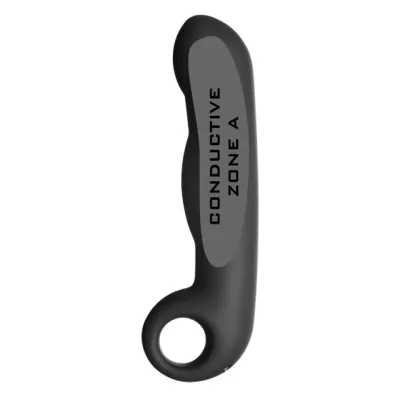 Ovid Silicone Dildo Black – Electrastim