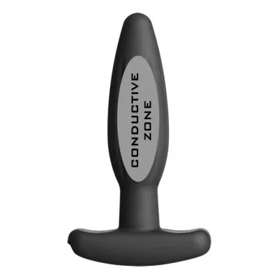 Small Silikon Noir Rocker Butt Plug – Electrastim
