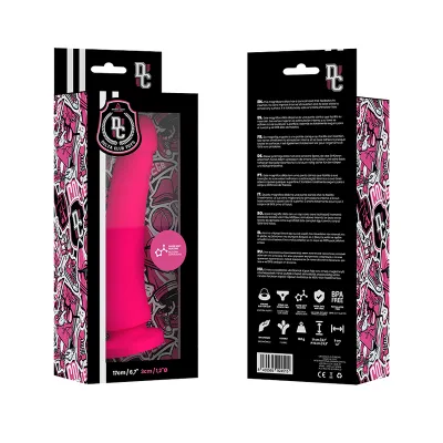 Rosa Dildo Aus Medizinischem Silikon 17x3cm – Delta Club