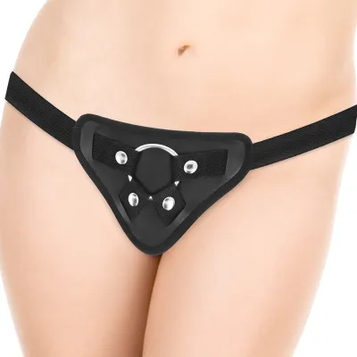 Harness + Dong Rosa Silikon 17 X 3cm – Delta Club