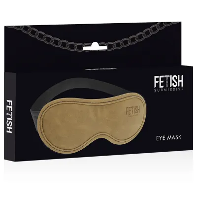 Elastic vegan leather mask – Fetish submissive