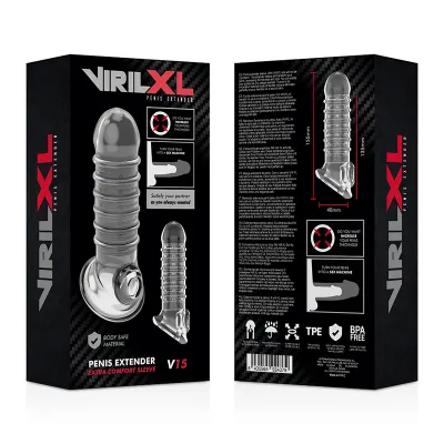 Penisverlängerung Xtra Komfort V15 Transparent – Virlxl