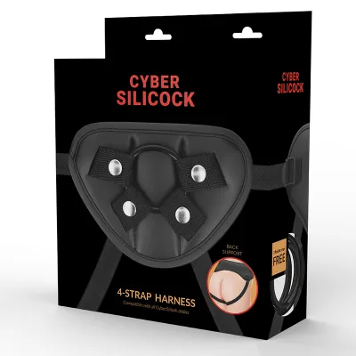 Arnés Mit 3 Anillas Silikon – Cyber Silicock