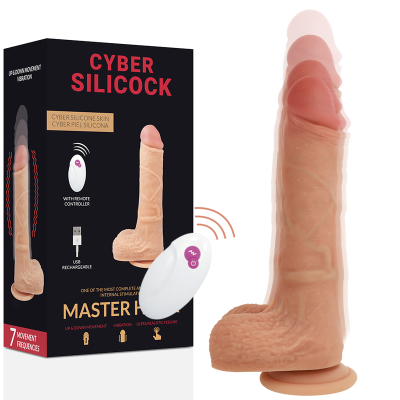 Master Huck Realistischer Vibrator | Cyber Silicock