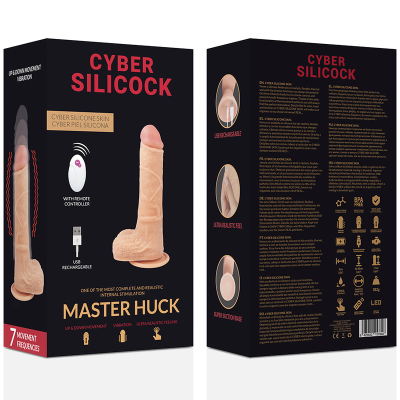 Master Huck Realistischer Vibrator | Cyber Silicock
