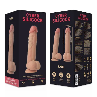 Strap On Saul Flüssigsilikon Mit 3 Ringen Gratis – Cyber Silicock