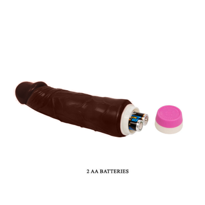 Waves Of Pleasure Vibrator 19.5cm Brown | Baile