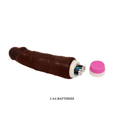 Waves Of Pleasure Vibrator 19.5cm Brown | Baile