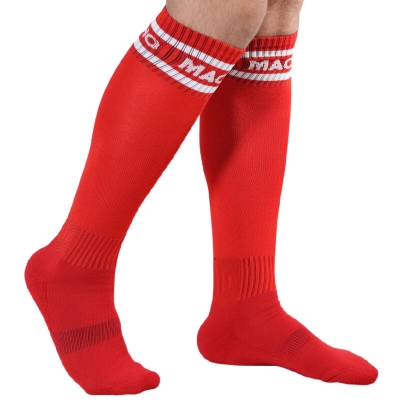 Lange Socken OneSize Rot | Macho
