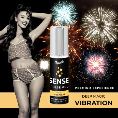 Pulse Erdbeer Vibrationsgel Premium Flüssigkeit 6ml – Coquette Chic Desire