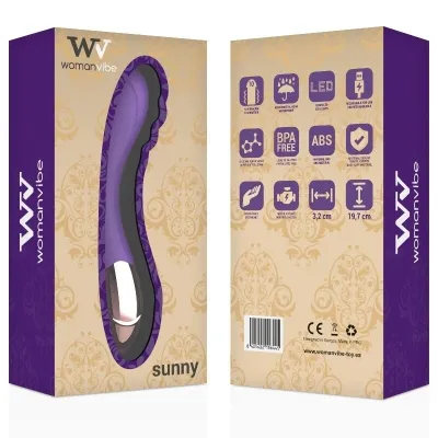 Sunny Wiederaufladbarer Silikonvibrator | Womanvibe