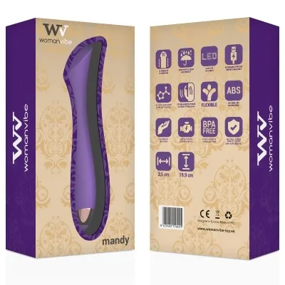 Mandy "k" Punkt Aufladbarer Vibrator | Womanvibe