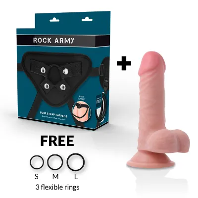 Harness + Dildo Pack 17cm – Rockarmy