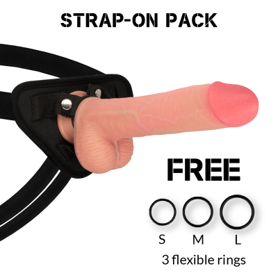 Kingcobra Gurt + Dildo 24cm | Rockarmy