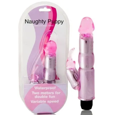 Naughty Puppy Vibrator Rosa | Baile