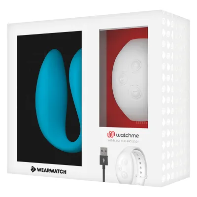 Watchme Dual Technology Vibrator Indigo / Snow | Wearwatch