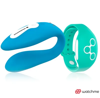 Watchme Dual Technology Vibrator Indigo/Aquamarine | Wearwatch