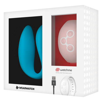 Watchme Dual Technology Vibrator Indigo / Pink | Wearwatch