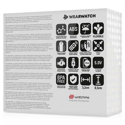 Watchme Dual Technology Vibrator Indigo / Pink | Wearwatch