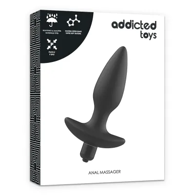 Premium Analplug Mit Vibration Schwarz – Addicted Toys