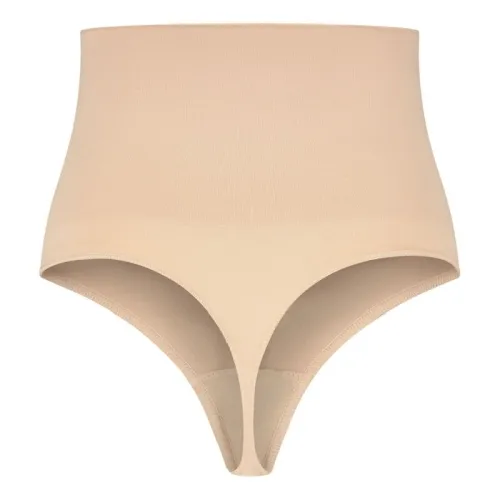 Nahtloses Mieder Im Tanga Stil Beige L – Bye Bra