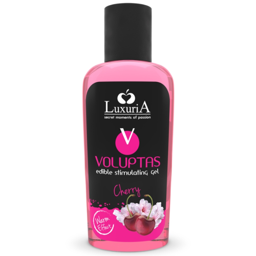 Voluptas Essbares Massagegel Kirsch 100ml | Luxuria