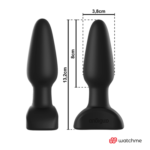 Watchme André Analstecker Schwarz | Anbiguo