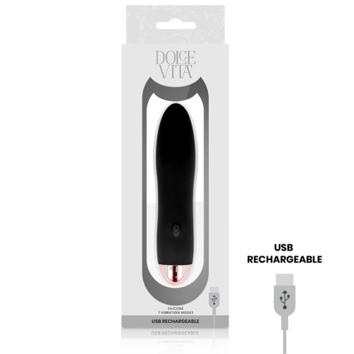 Vibrator 4 Schwarz 7 Modi | Dolce Vita
