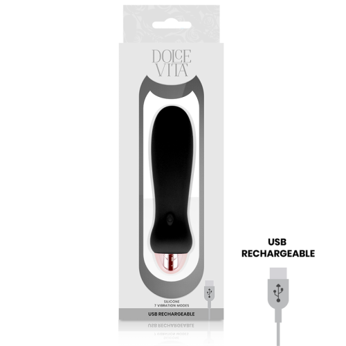 Vibrator 5 Schwarz 7 Modi | Dolce Vita