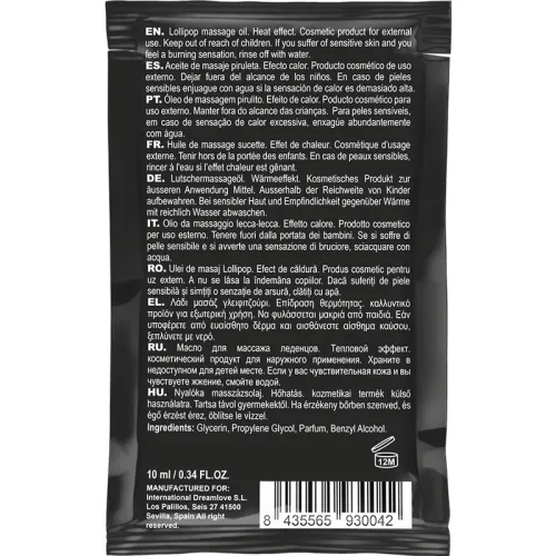 Pocket Lollipop Massageoil 10ml – Coquette Chic Desire