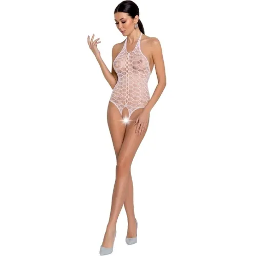 Bs087 Bodystocking - Weiss OneSize – Passion